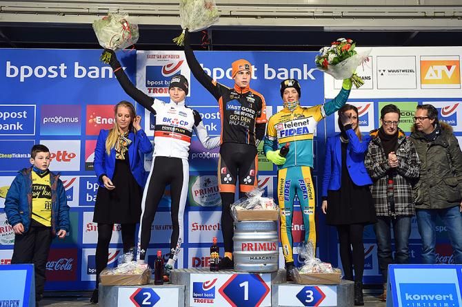 Bpost Bank Trofee Azencross podium