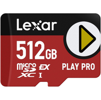 Lexar Play Pro microSD Express card (512GB)