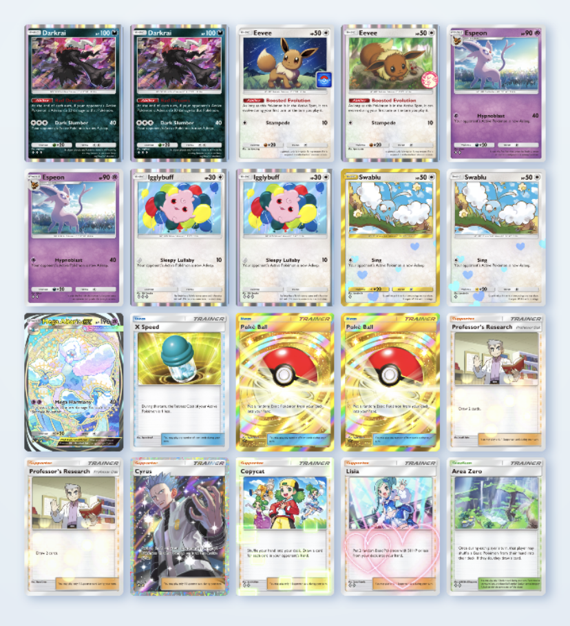 Best Paradox Drive Espeon deck in Pokemon TCG Pocket