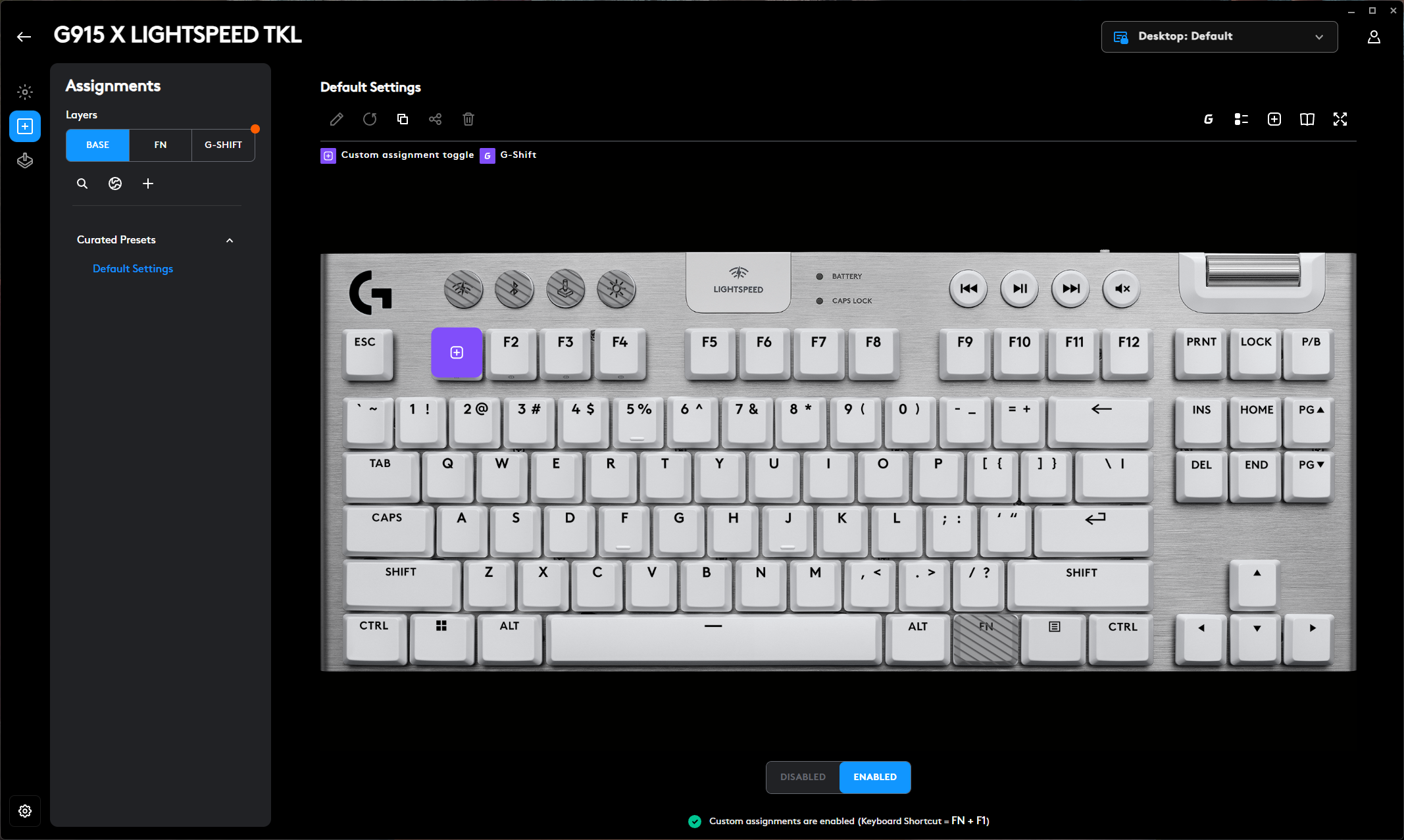 Logitech G915 X TKL