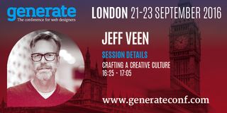 Don't miss Jeff's closing keynote at Generate London