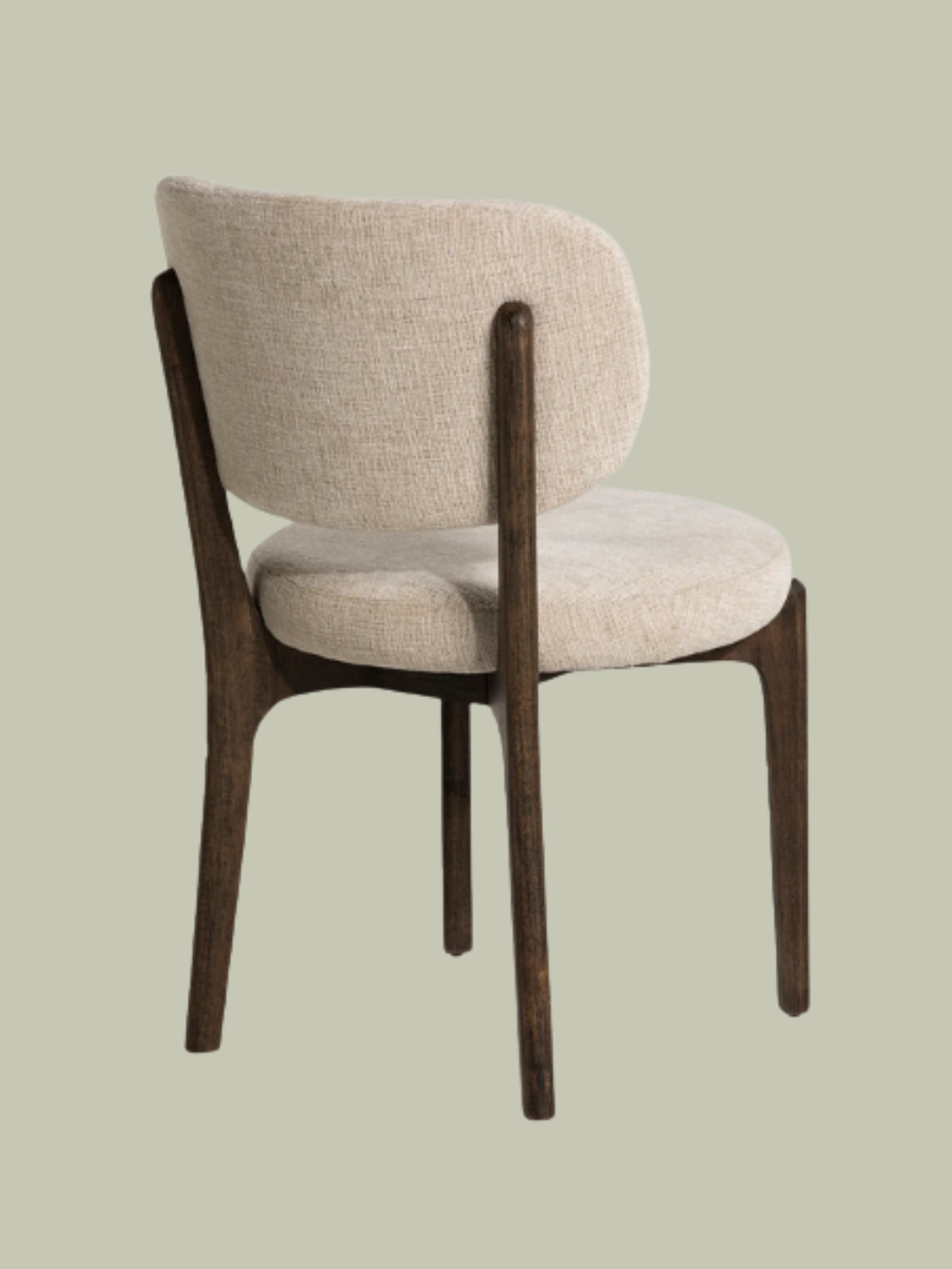Fenwick, Nord Dark Wooden Dining Chair