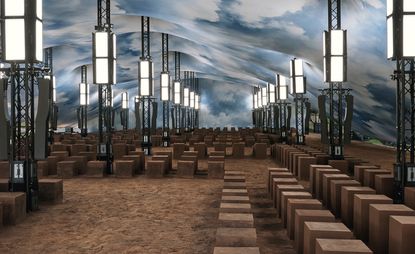 Burberry S/S 2026 show set