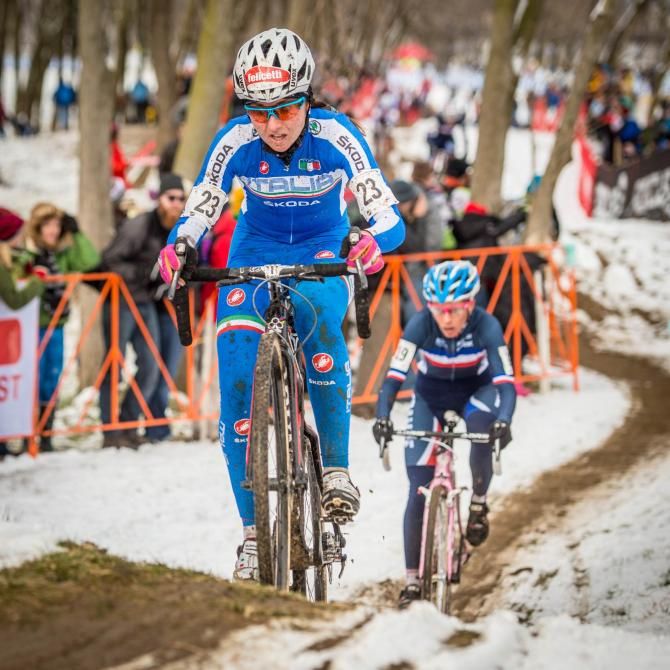 Eva Lechner was close to a medal in Louisville