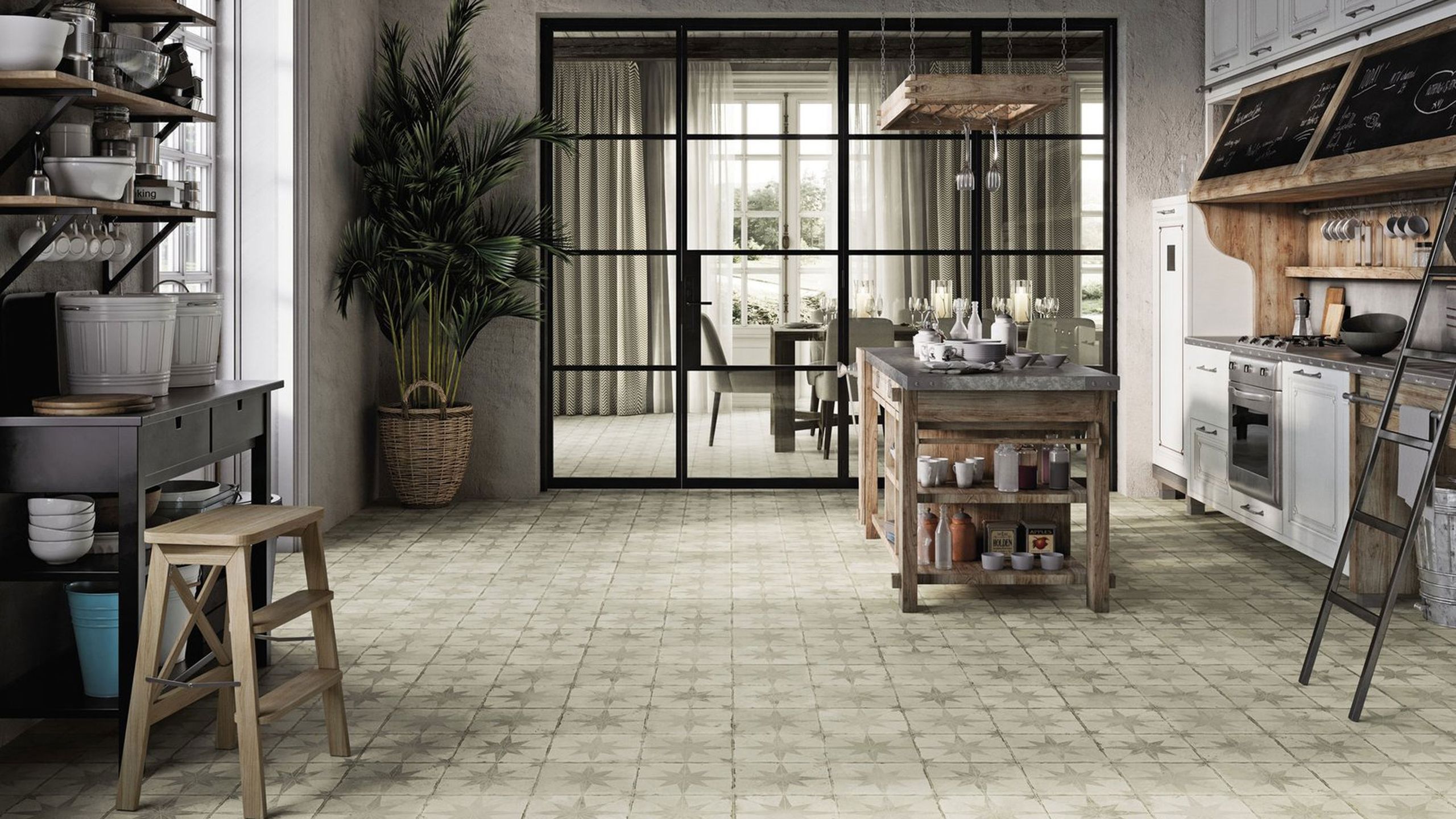 Kitchen floor tile ideas – 16 stylish tile designs for kitchen floors ...