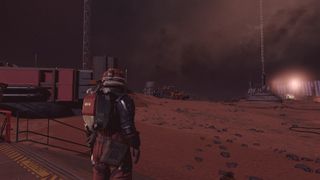 Starfield Mars FOV set to 90