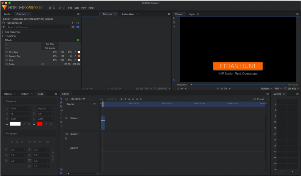 HitFilm Express 12