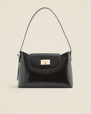 Edie Shoulder Bag in Italian Leather