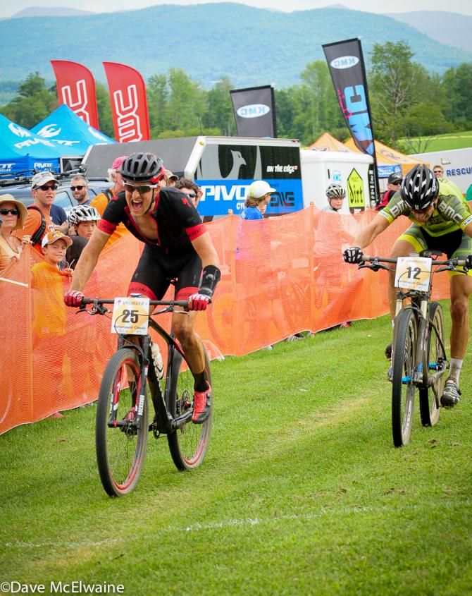 Antoine Caron (Specialized) wins his first Pro XCT race at Catamount