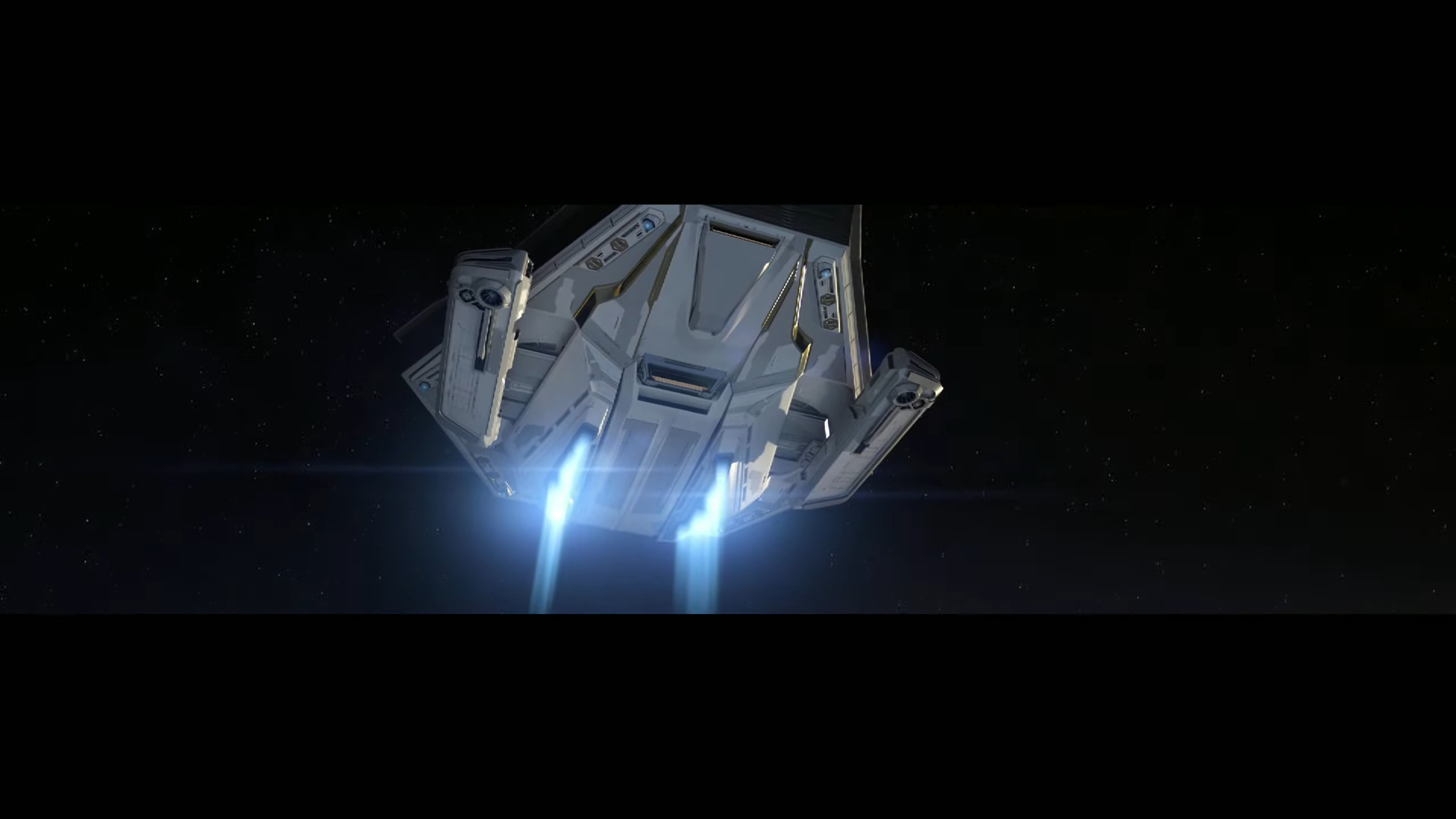 Various shots of Nvidia's office building appearing as a spaceship in Jensen Huang's Computex 2025 keynote