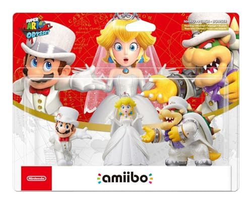 Super Mario Odyssey amiibo - Wedding 3-Pack
