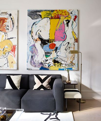 Interior designer Elnaz Namaki's apartment is a masterclass in layout