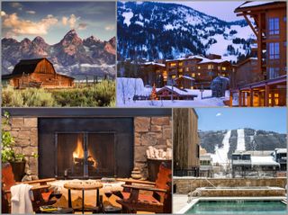 ski lodges and accommodations