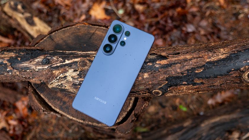 The back of the blue Samsung Galaxy S26 Ultra