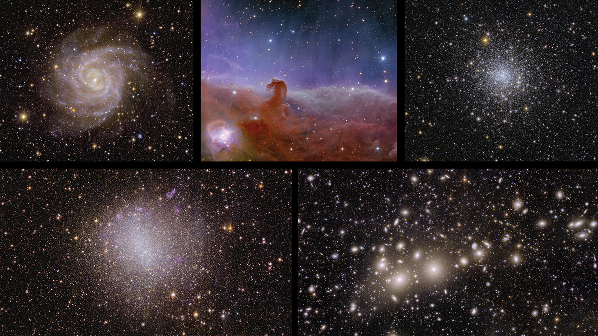 23 мая команда телескопа Евклид «Темная Вселенная» представит новые полноцветные изображения: как смотреть в прямом эфире