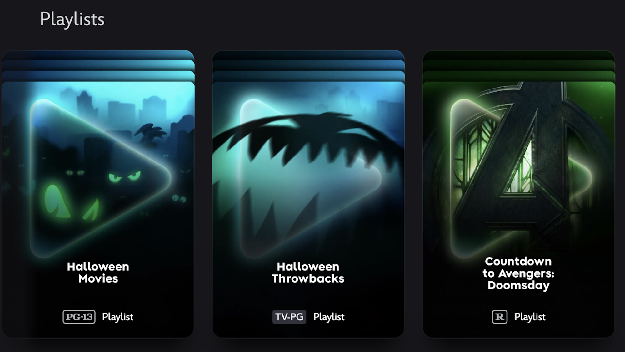 Disney+ playlisting feature