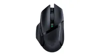 Razer Basilisk X Hyperspeed from above against a white background