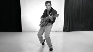 Guitarist Duane Eddy poses for a portrait in 1958 in New York City, New York. (Photo by PoPsie Randolph/Michael Ochs Archives/Getty Images)