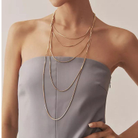 Gold-Plated Multi-Layer Chain Necklace | £48 at Anthropologie