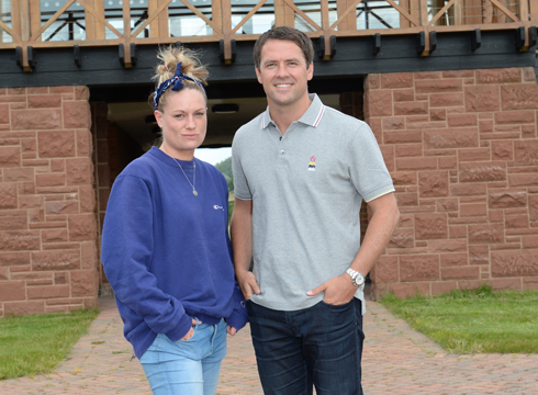 Behind the scenes with Michael Owen