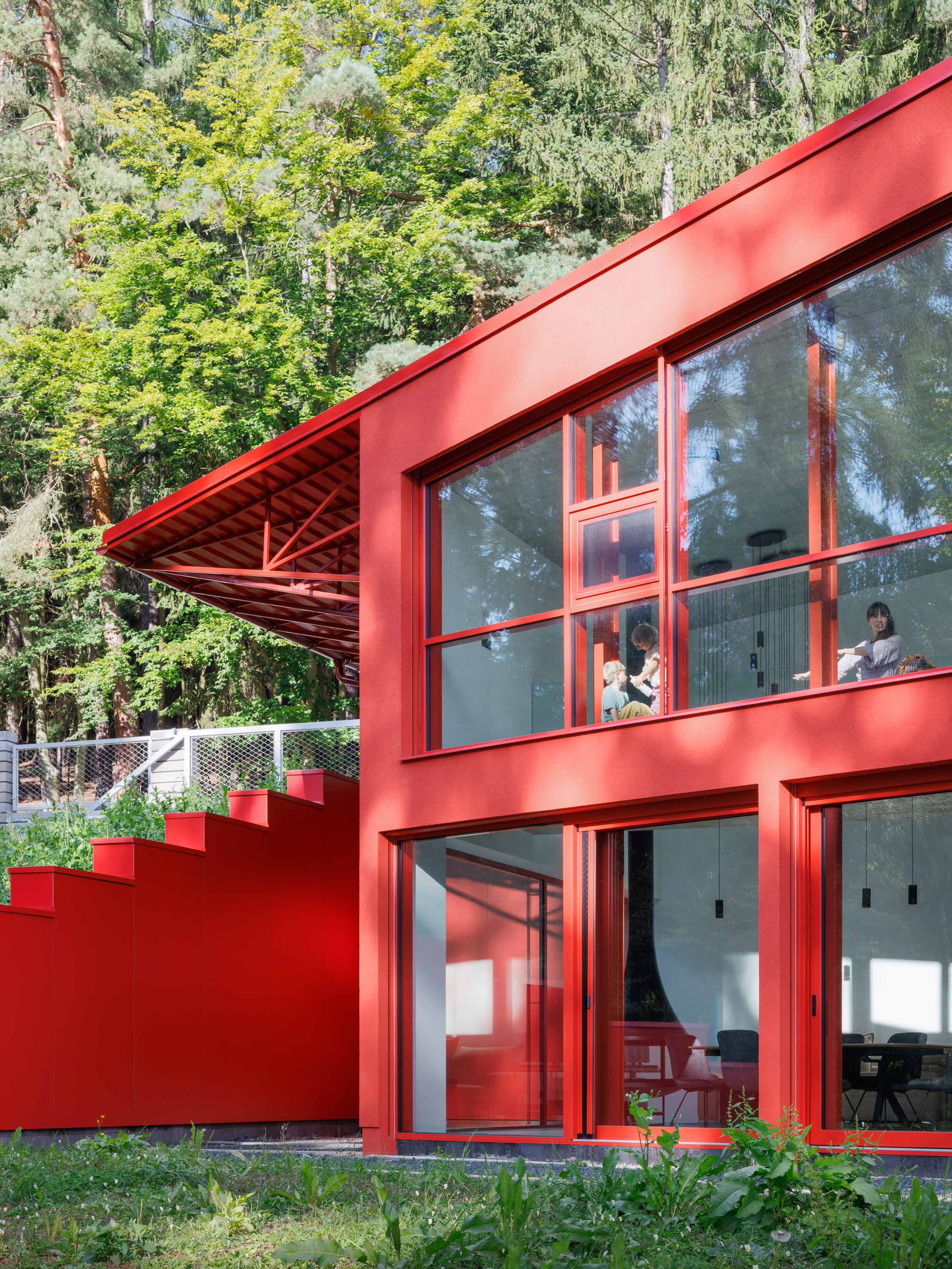 Red House in the Czech Republic