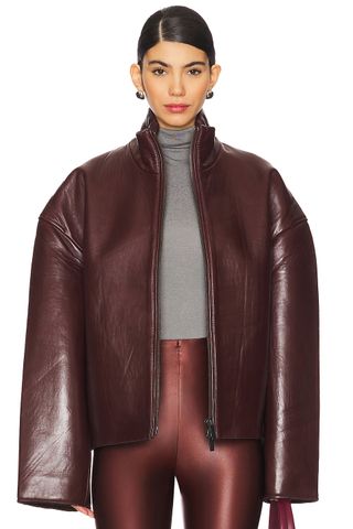 Bonded Leather Jacket