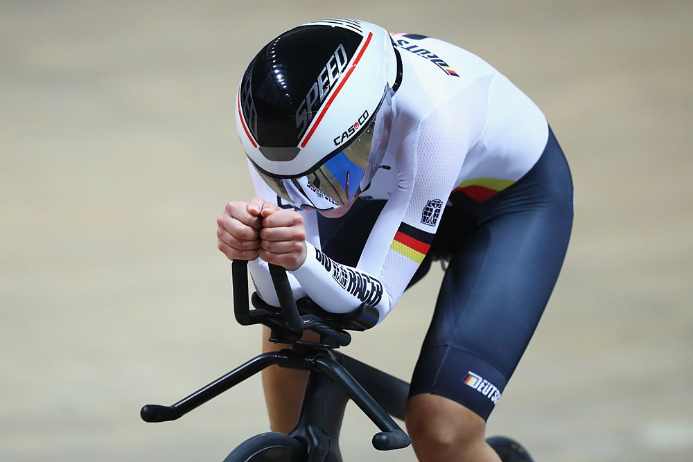 Lisa Brennauer (Germany) during the Individual Pursuit
