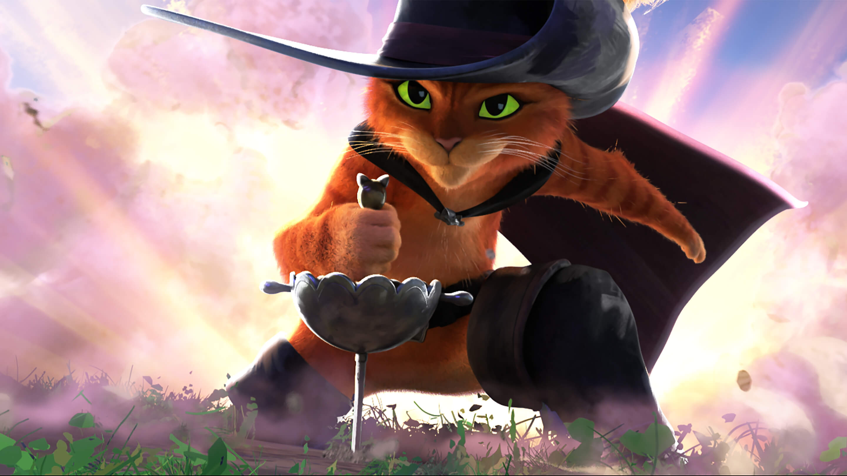 Puss in Boots (voiced by Antonio Banderas) in Puss in Boots: The Last Wish