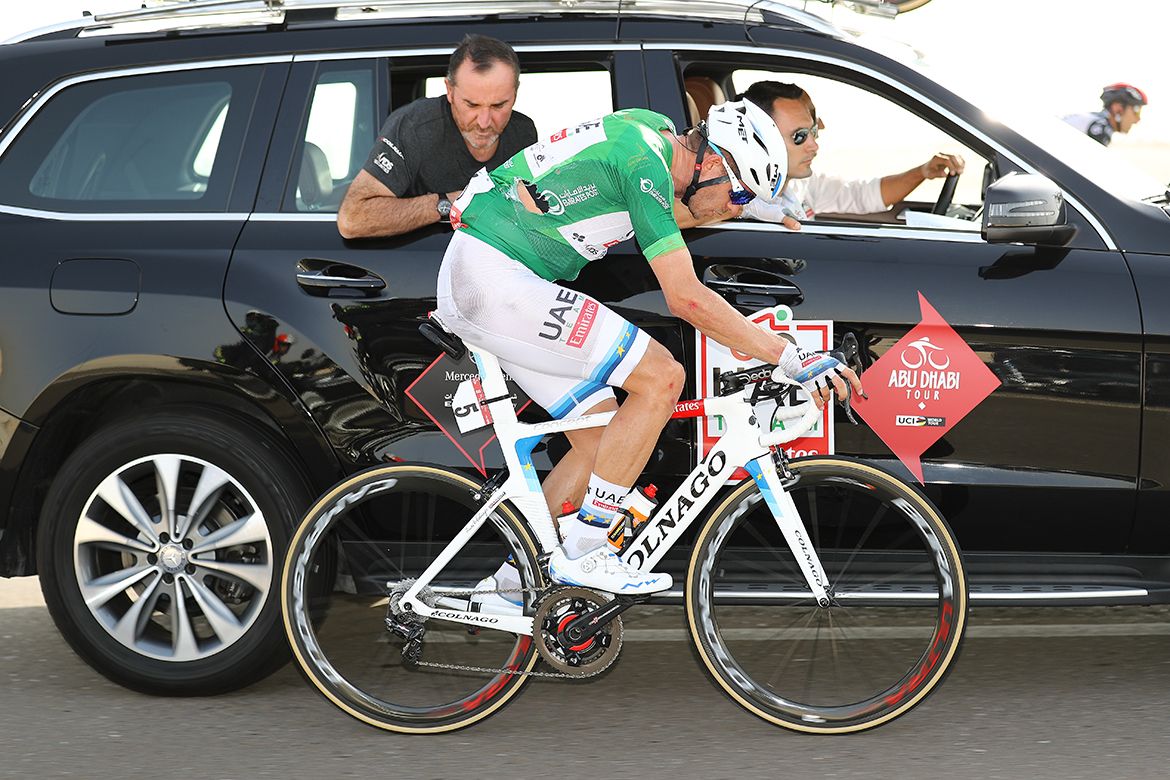 A battered Alexander Kristoff