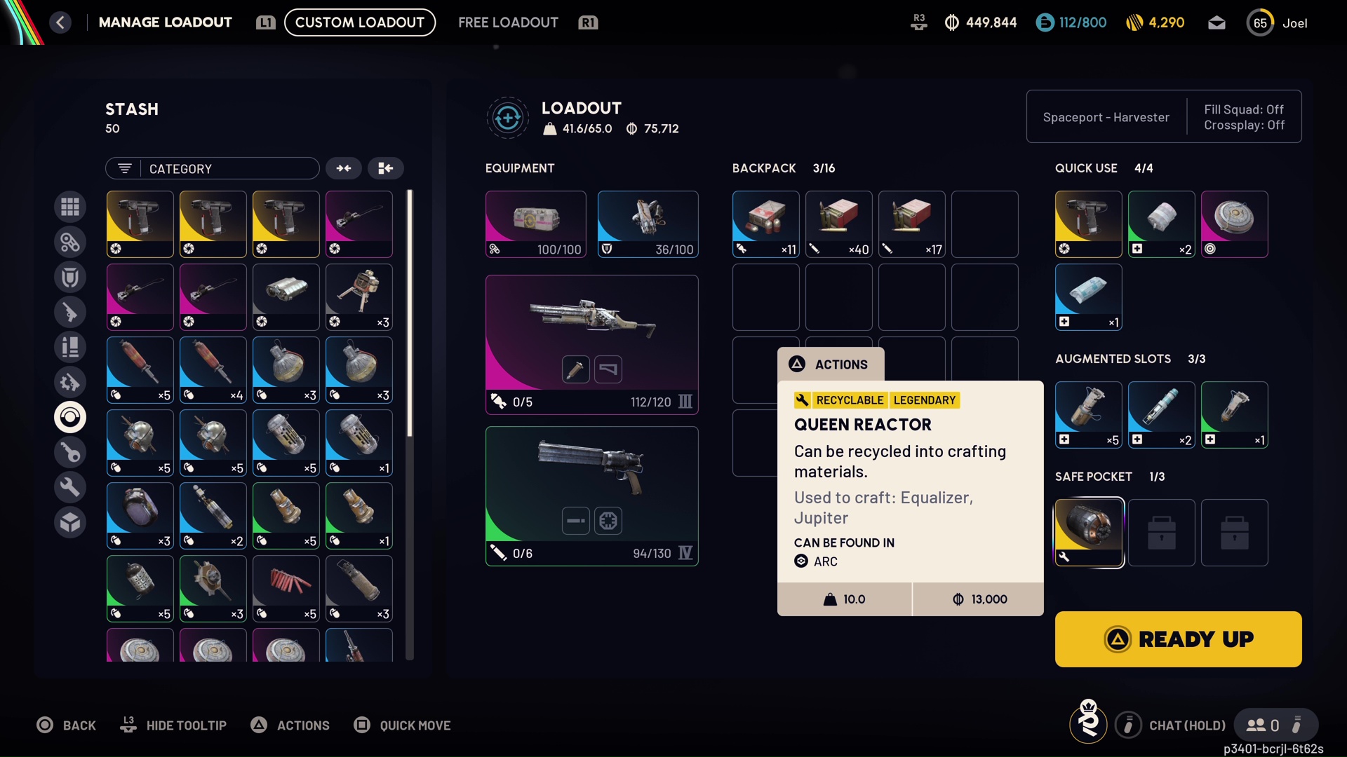 Arc Raiders Queen rewards and loot