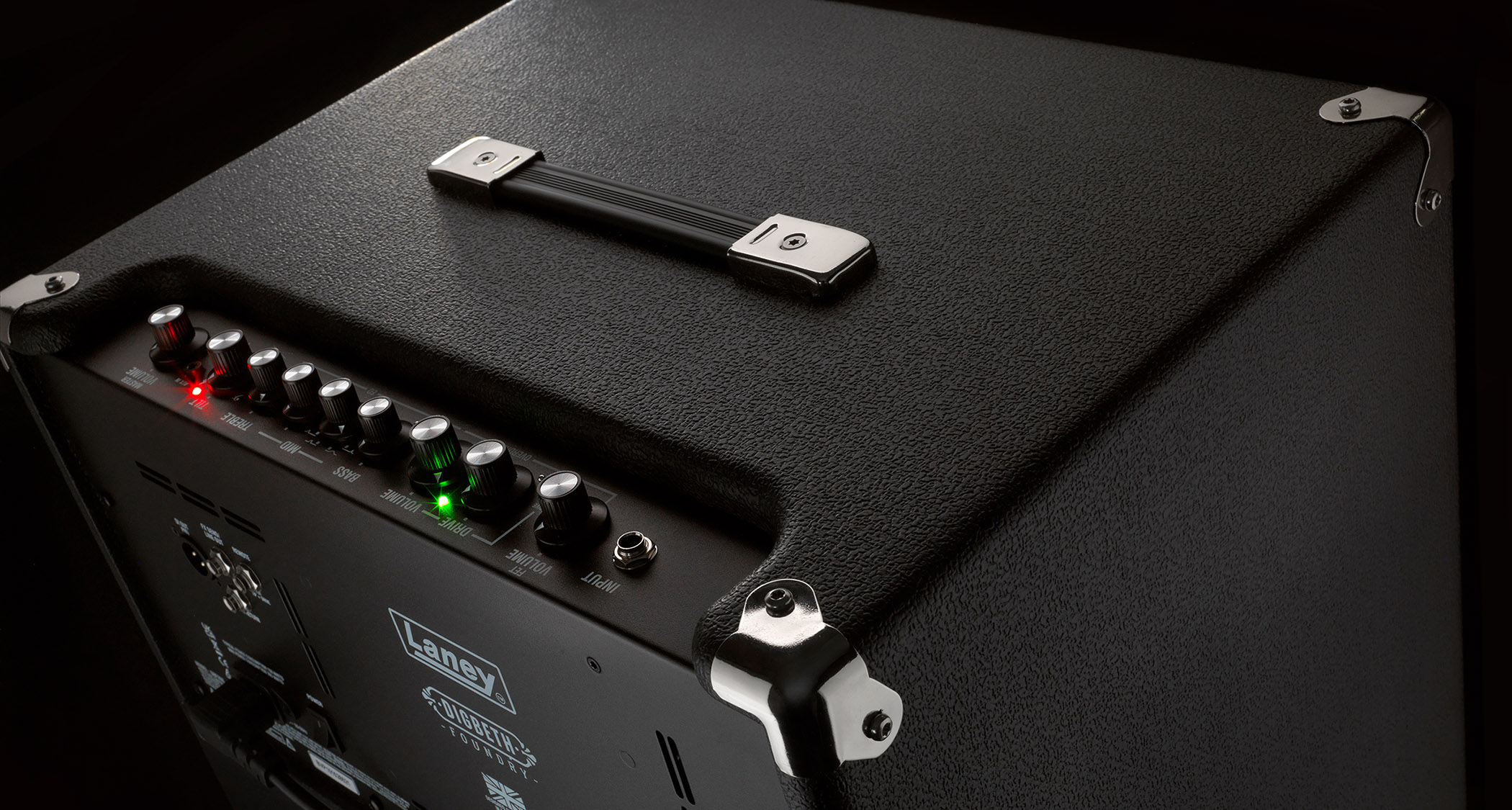 Laney Digbeth Foundry Series: the new bass amp range from the British amp band is offered in head and combo formats, and with a variety of wattages.
