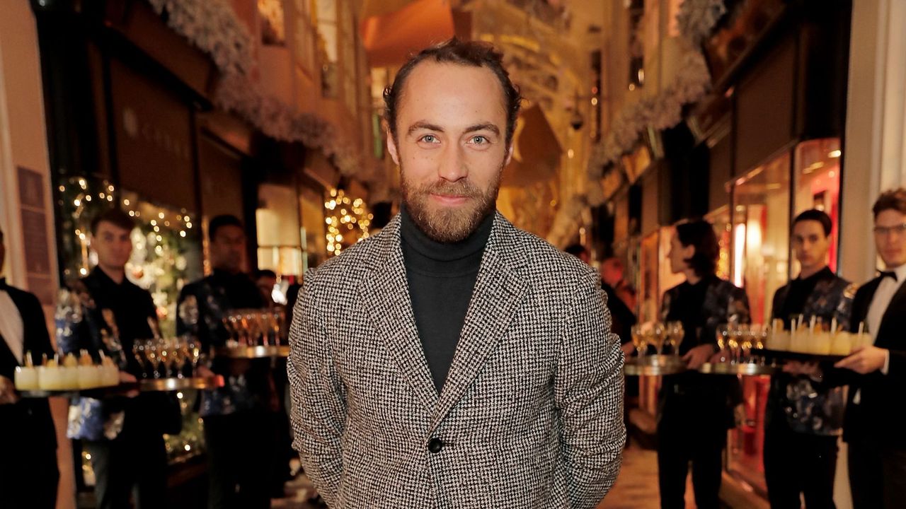 James Middleton attends the 200th Burlington Christmas celebrations