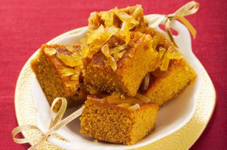 Ginger polenta cake