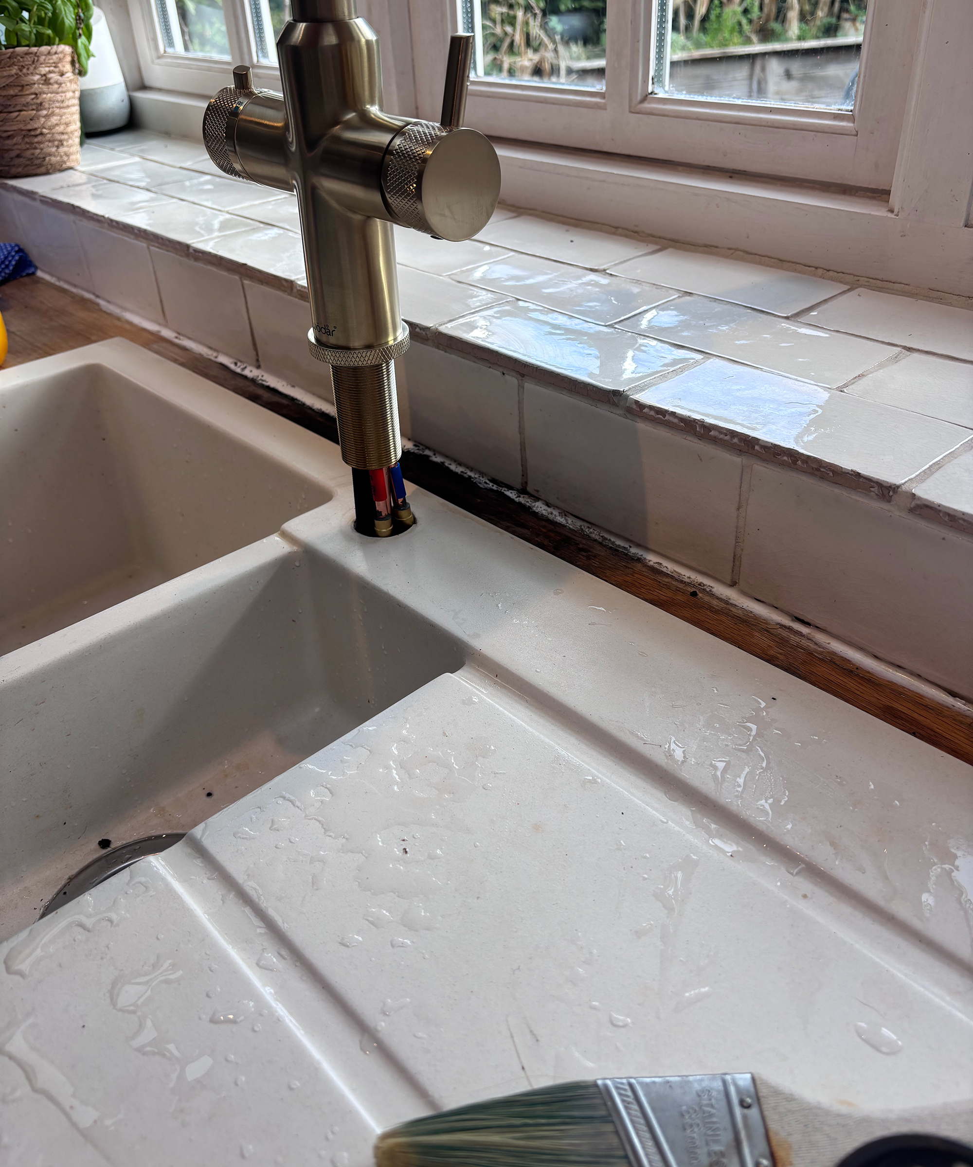 fitting a boiling water tap