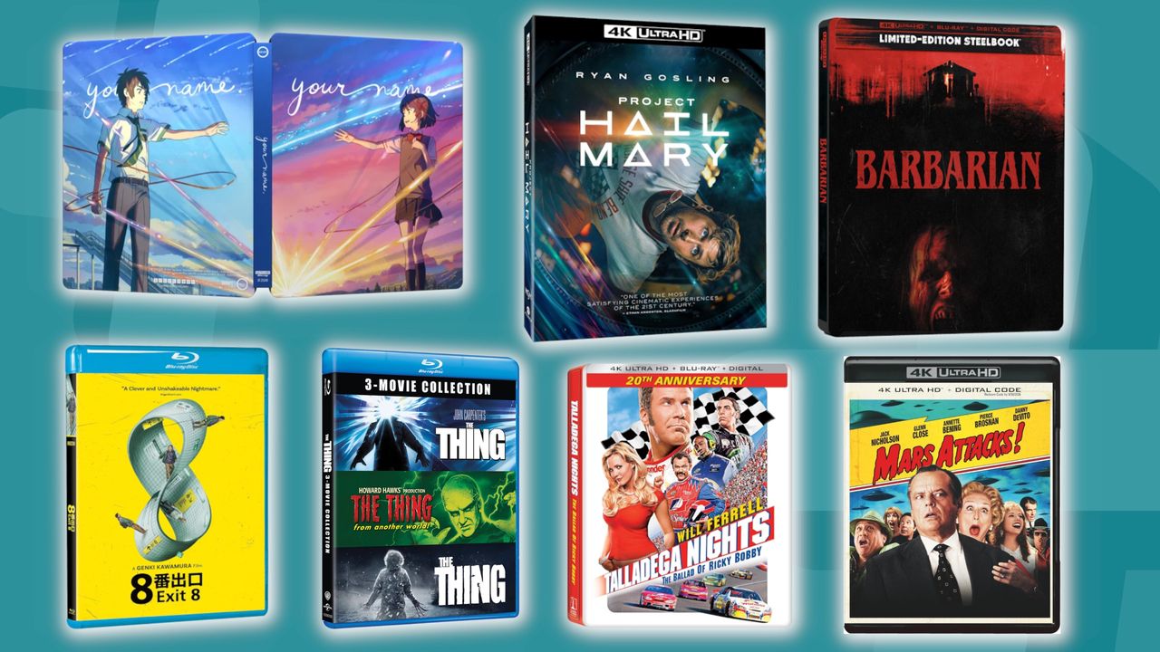 The 12 top-rated Blu-Rays released this August, from Project Hail Mary to The Thing