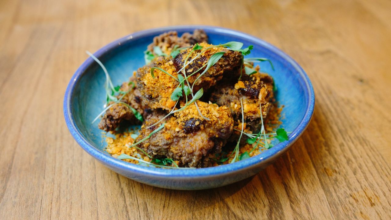 James Cochran’s signature fried chicken