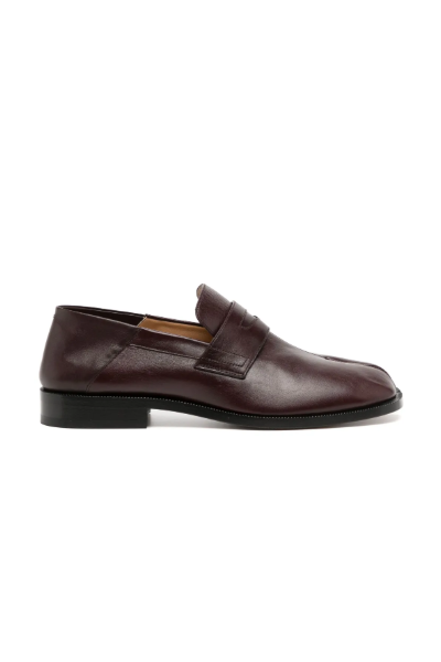 MAISON MARGIELA, Tabi Split-Toe Collapsible-Heel Leather Loafers