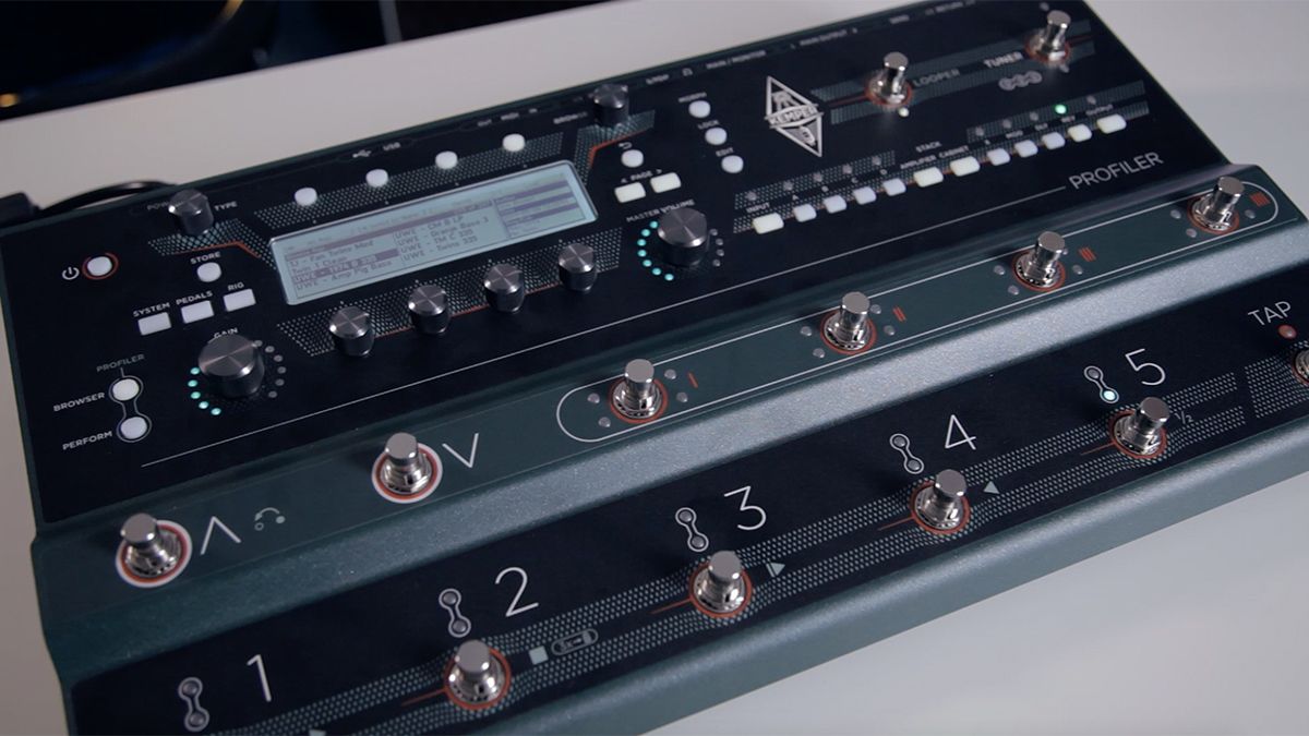 Handson demo Kemper takes to the floor with the new Profiler Stage