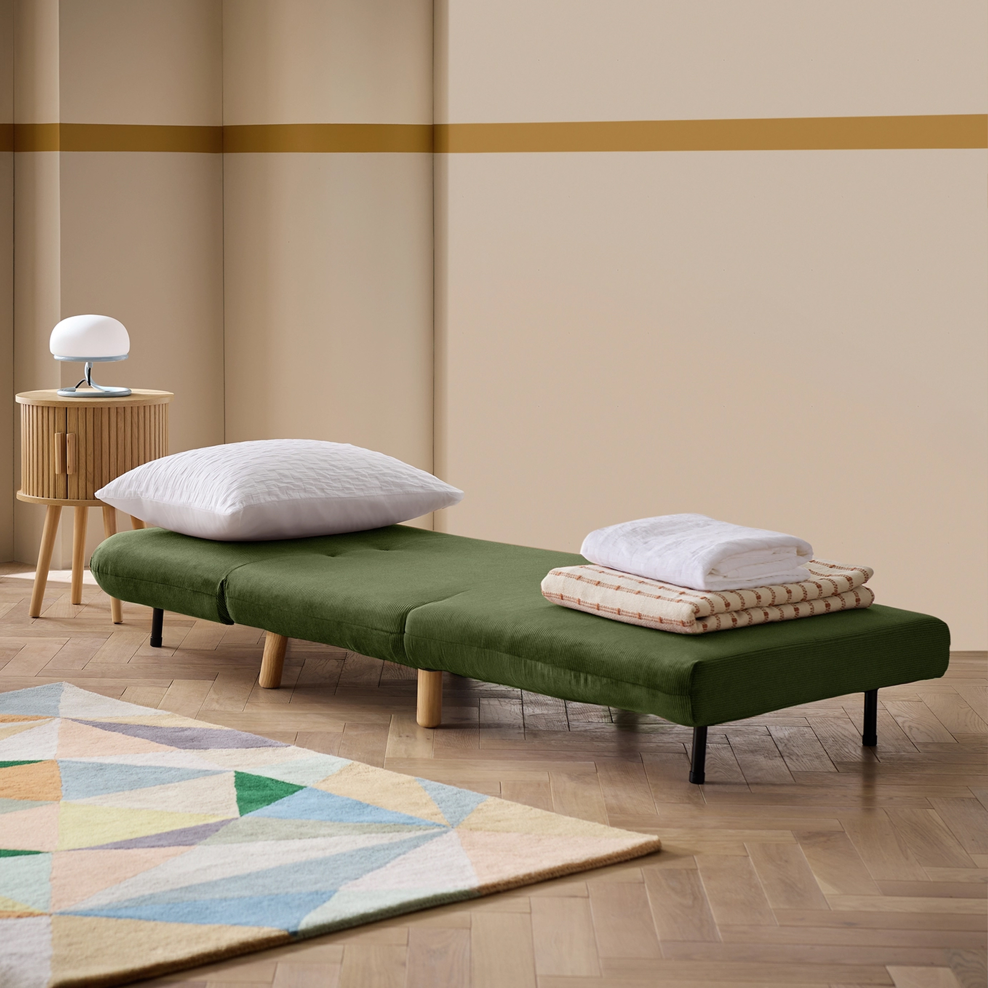 Habitat Benji chair bed - green