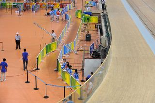 Lao Shan velodrome mixed area Beijng Olympics