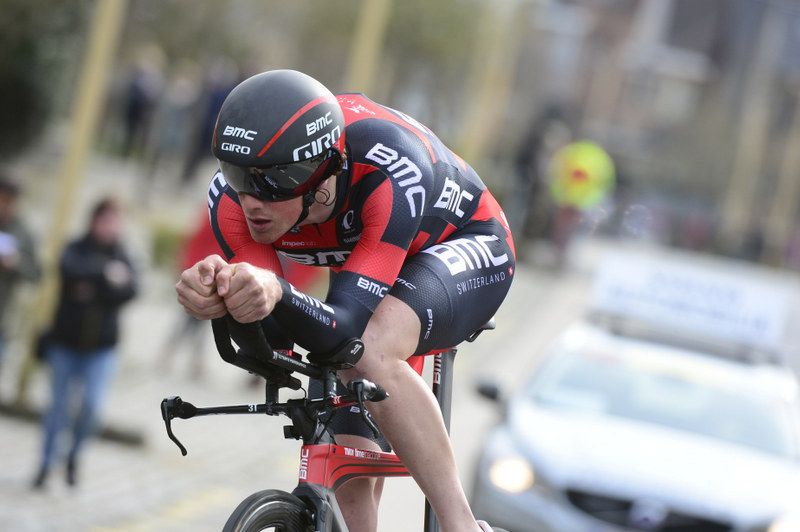 Stefan Kung (BMC Racing Team) rode to ninth despite not wearing socks