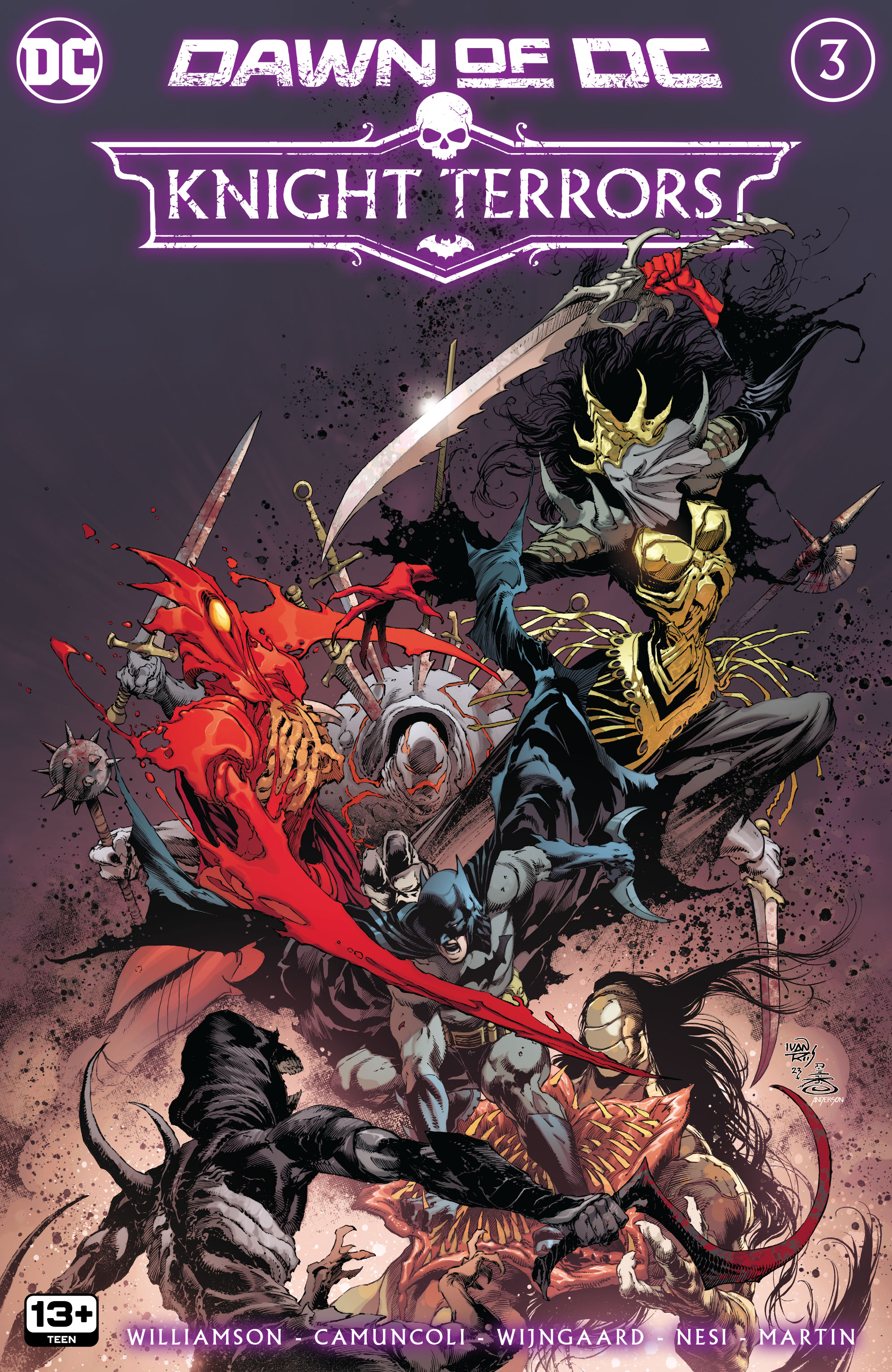 Das Cover für Knight Terrors #3.