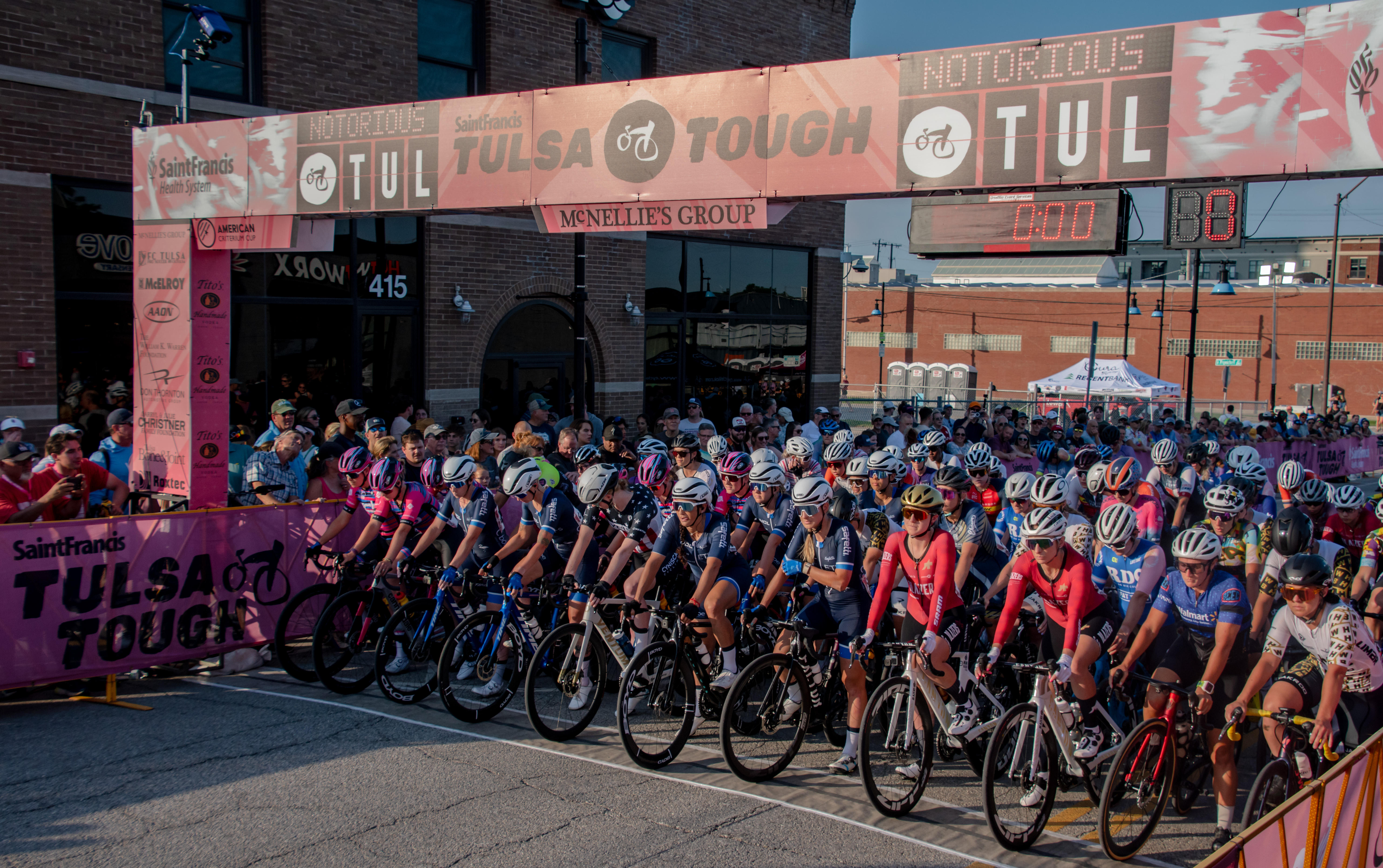 Saint Francis Tulsa Tough has been part of American Criterium Cup since the series launch in 2022