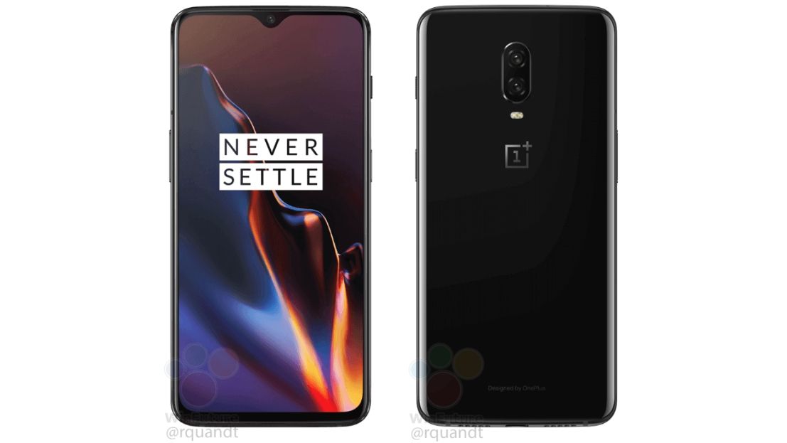 The OnePlus 6T in Mirror Black. Credit: WinFuture / Roland Quandt