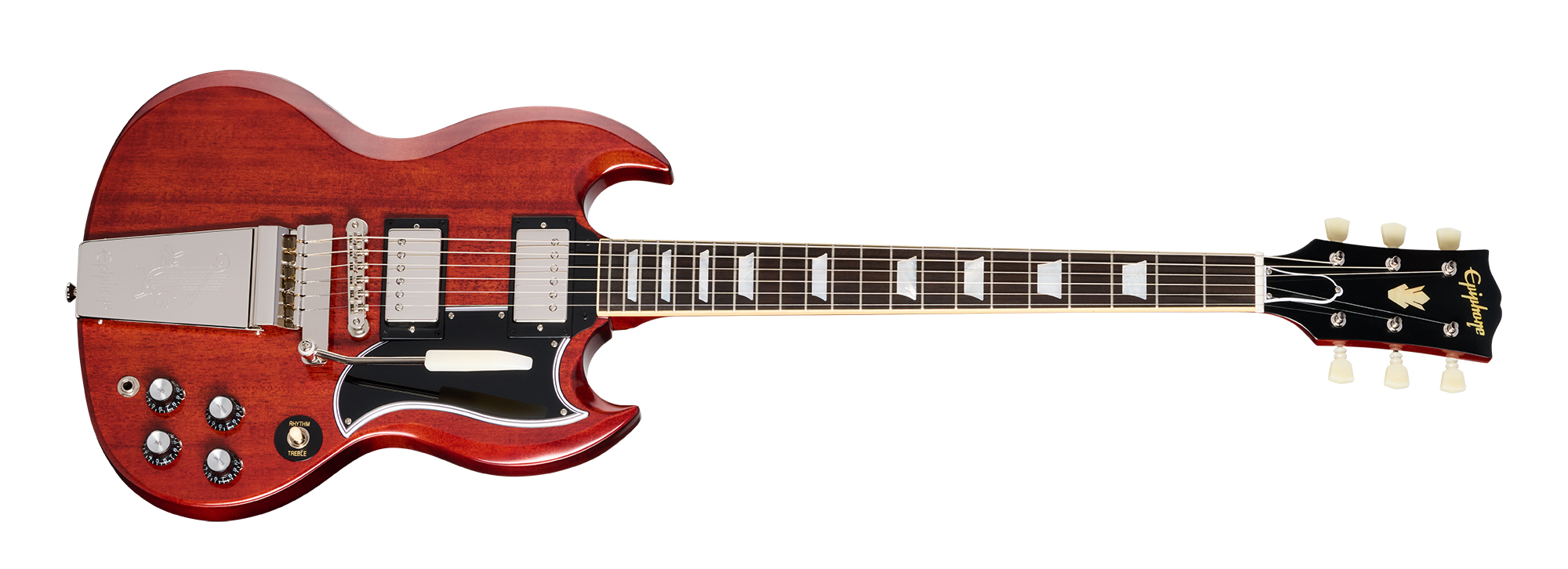 A photo of a guitar from the Epiphone Inspired by Gibson line