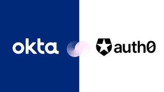 Graphic depicting the merger between Okta and Auth0