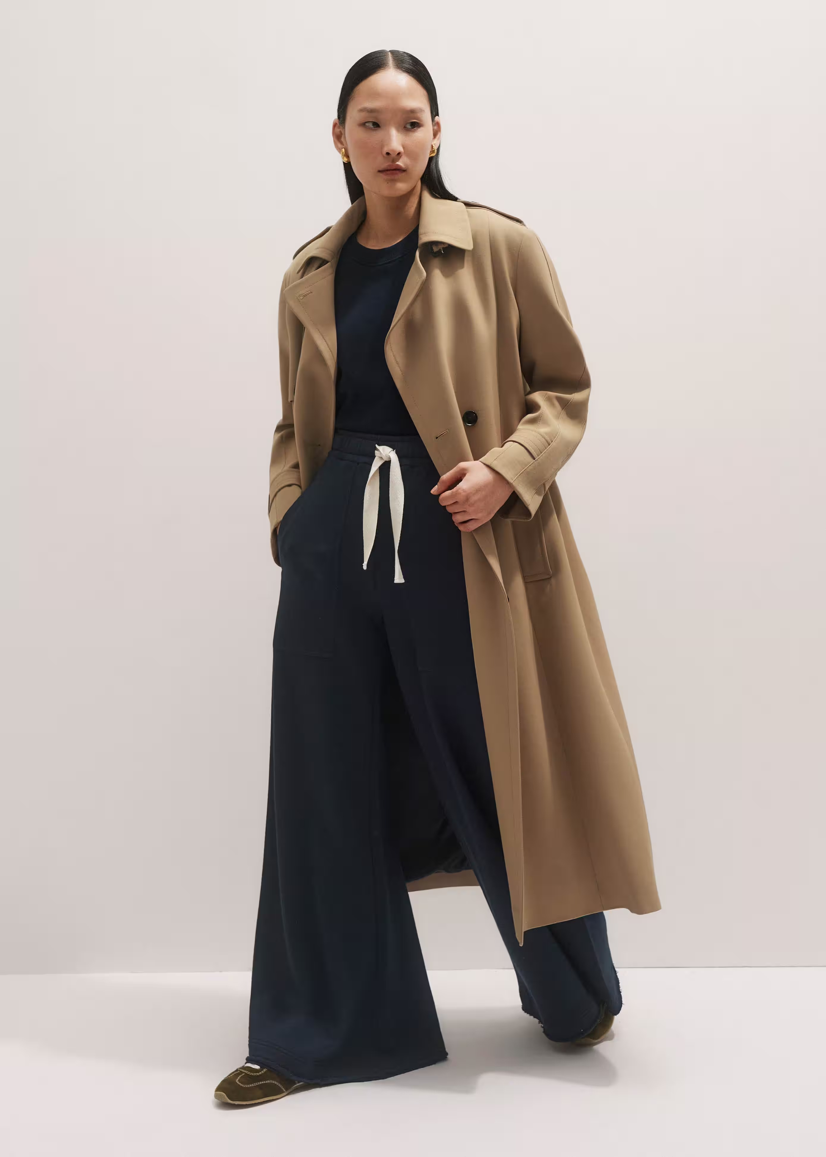 Relaxed Trench Coat