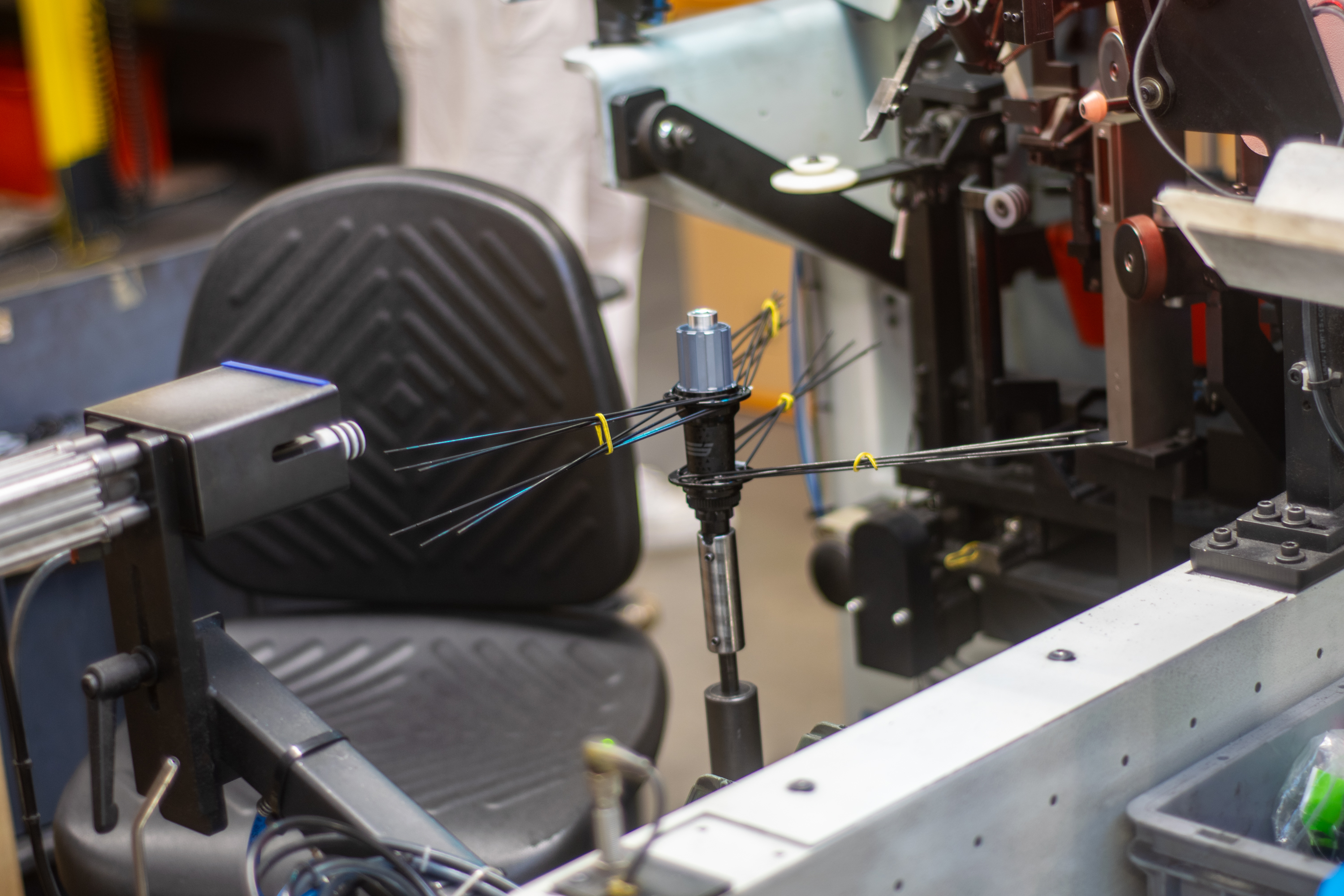 The Miche cycling component factory