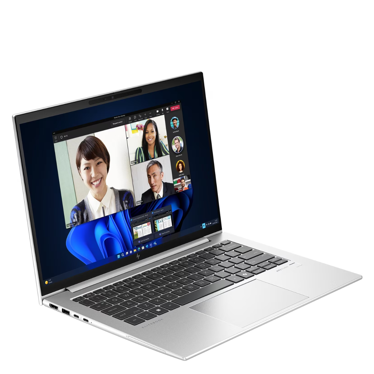 HP EliteBook 845 G11 on a white background