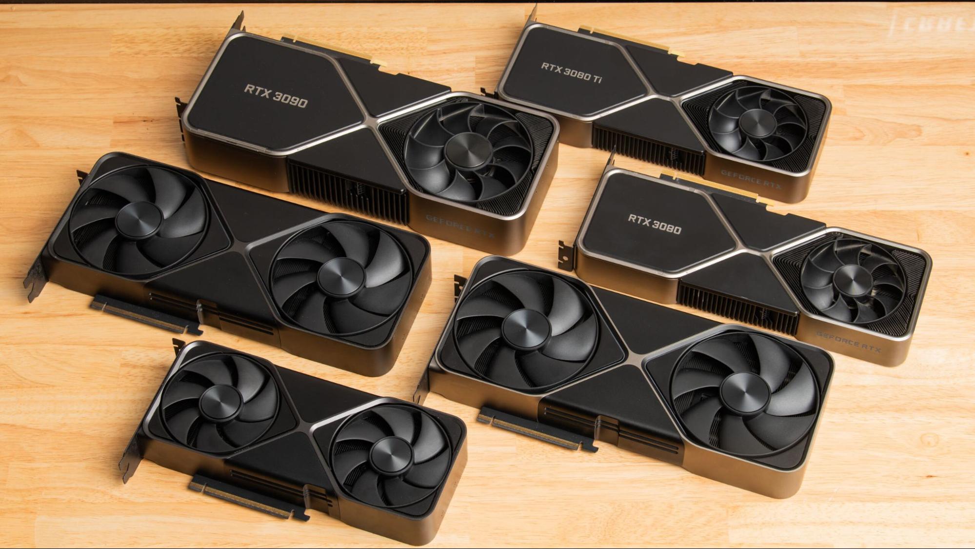 GPU prices for current-gen Nvidia and AMD